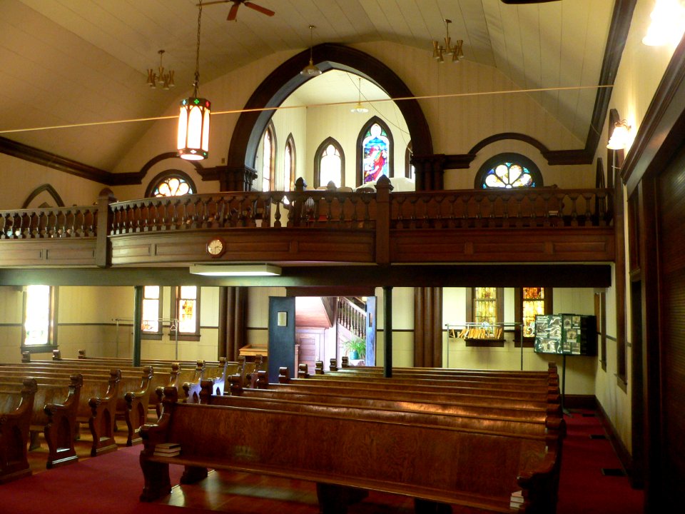 Tabor Church, Strandberg, interior 2