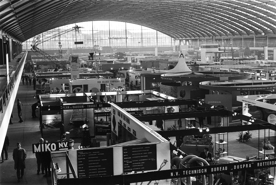 Tentoonstelling Europoort in RAI, Amsterdam overzicht, Bestanddeelnr 924-0032