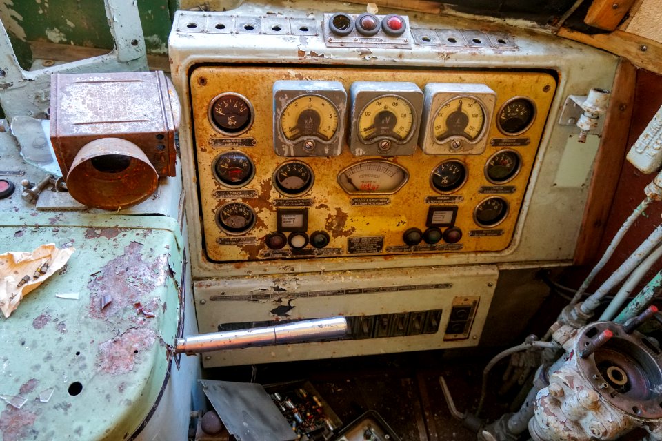 TEP10-205 cabin - control panel