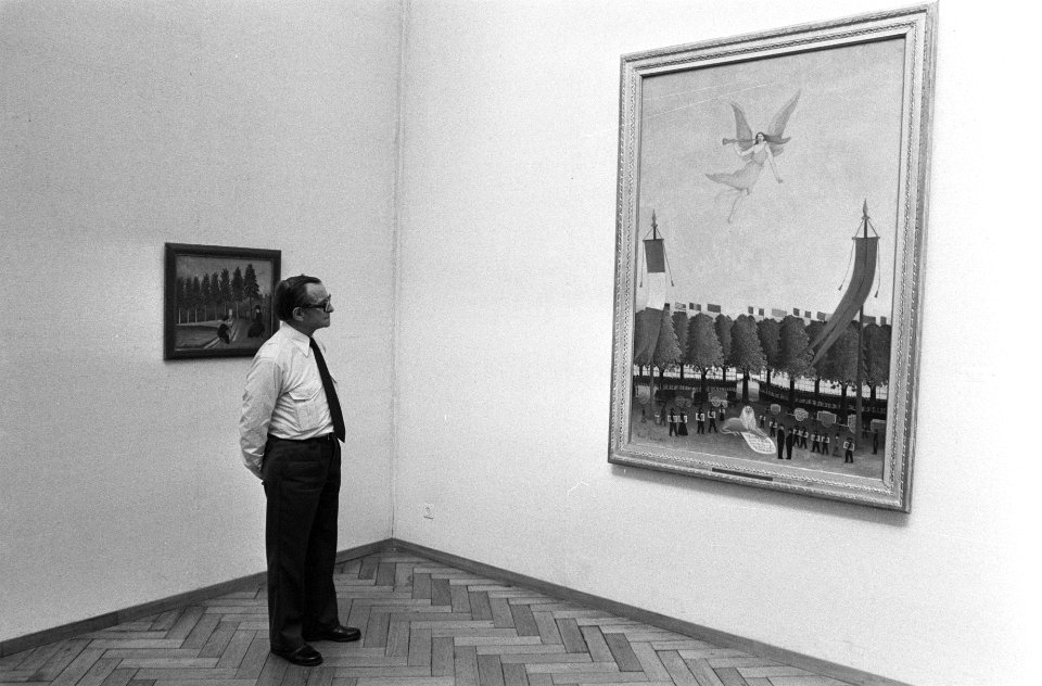 Tentoonstelling De grote naieven in Stedelijk Museum Amsterdam, Bestanddeelnr 927-4008