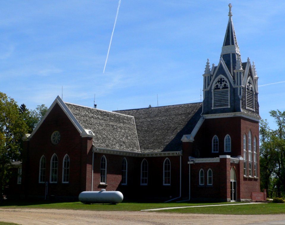 Tabor Church, Strandburg, from NW 1