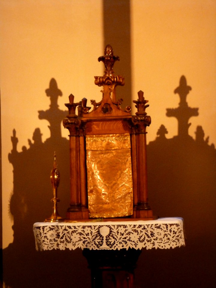 Tabernacle de la petite chapelle (St Jean de Bassel)