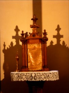 Tabernacle de la petite chapelle (St Jean de Bassel) photo