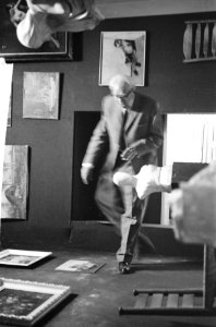 Tentoonstelling Dynamisch Labyrint in Stedelijk Museum, Bestanddeelnr 914-2492