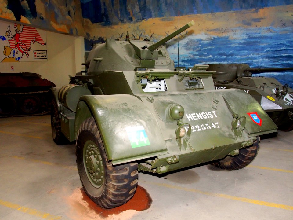 T17 E1 Staghound, Musée des Blindés, France, pic-4