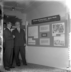 Tentoonstelling Amsterdam New York geschiedenis, Bestanddeelnr 906-3395