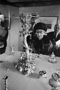 Tentoonstelling Engels zilver , dessert standaard zilver, Bestanddeelnr 919-0470