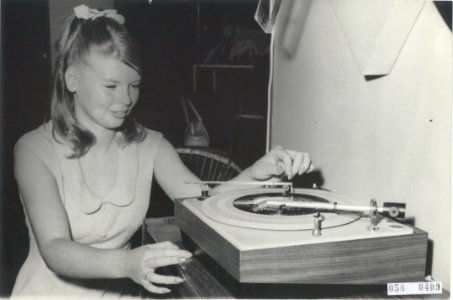 Tentoonstelling Femina in Ahoy te Rotterdam. Demonstratie van nieuwe manier om …, Bestanddeelnr 058-0409