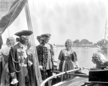T.g.v. 150e Hardzeildag kwamen stadhouder Prins Willem V en zijn gemaal Prinses , Bestanddeelnr 918-0855
