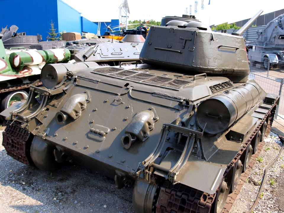 T34 rear view at Sinsheim