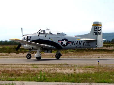 T-28 Trojan in Örnsköldsvik