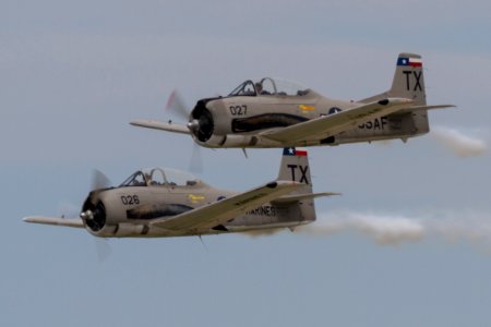 T-28 Trojan NAS Ft Worth Air Show 2016-4