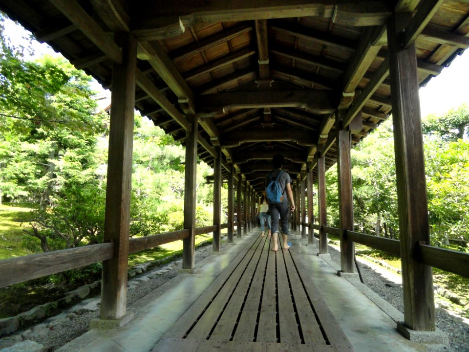 Tenryuji corridor, Kyoto- DSC06073