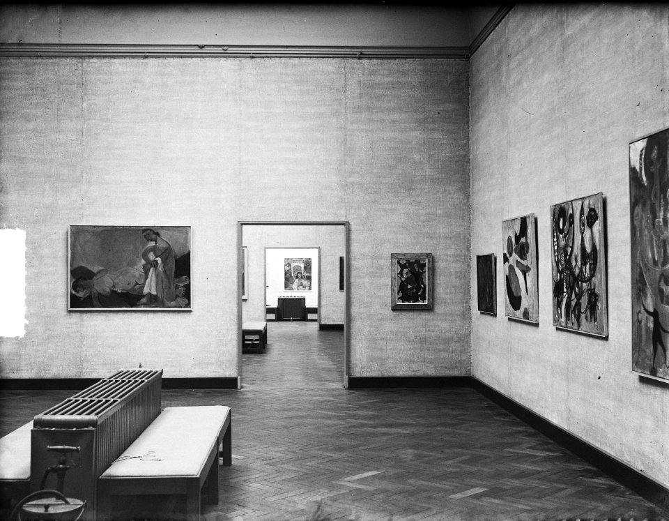 Tentoonstelling Amsterdamse schilders van nu in het Stedelijk Museum, Bestanddeelnr 903-9319