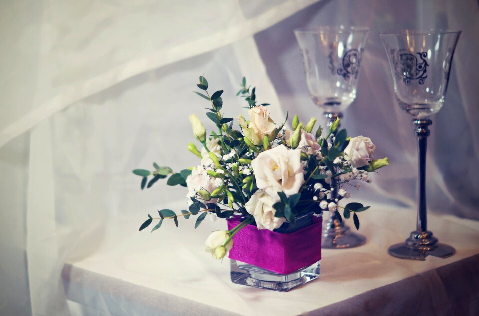 Glass retro decoration