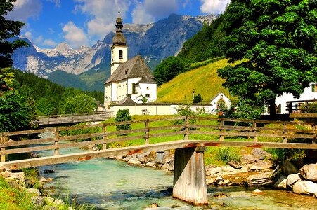 Upper bavaria chapel tourist attraction photo