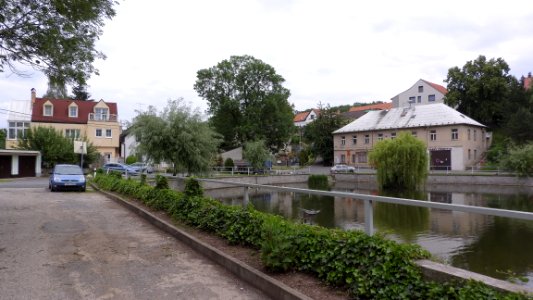 Třebotov - náves, 2020