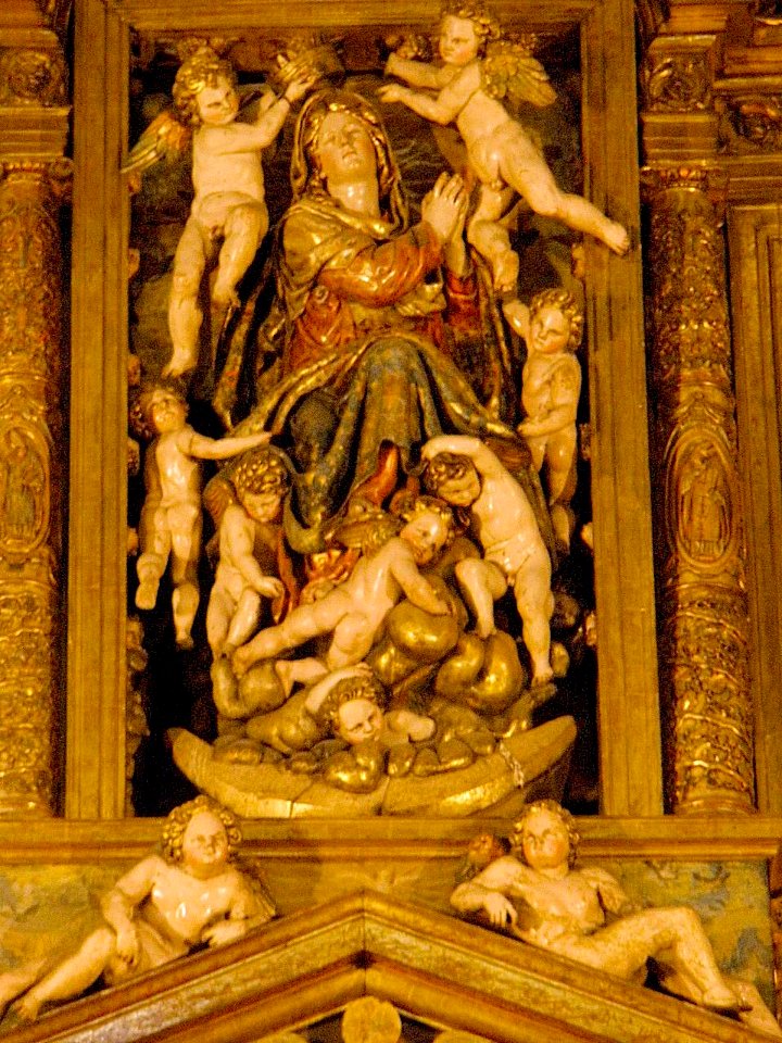 Tafalla - Iglesia de Santa Maria, retablo mayor 17