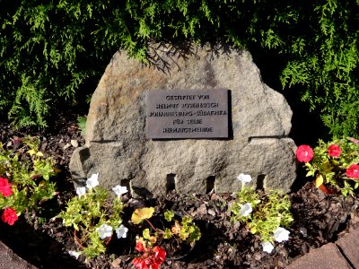 Tafel am Dorfbrunnen in Pippelsdorf, Probstzella