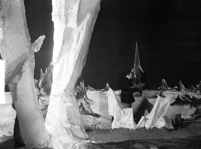 Tentoonstelling E55 Rotterdam opbouw, Bestanddeelnr 907-1122