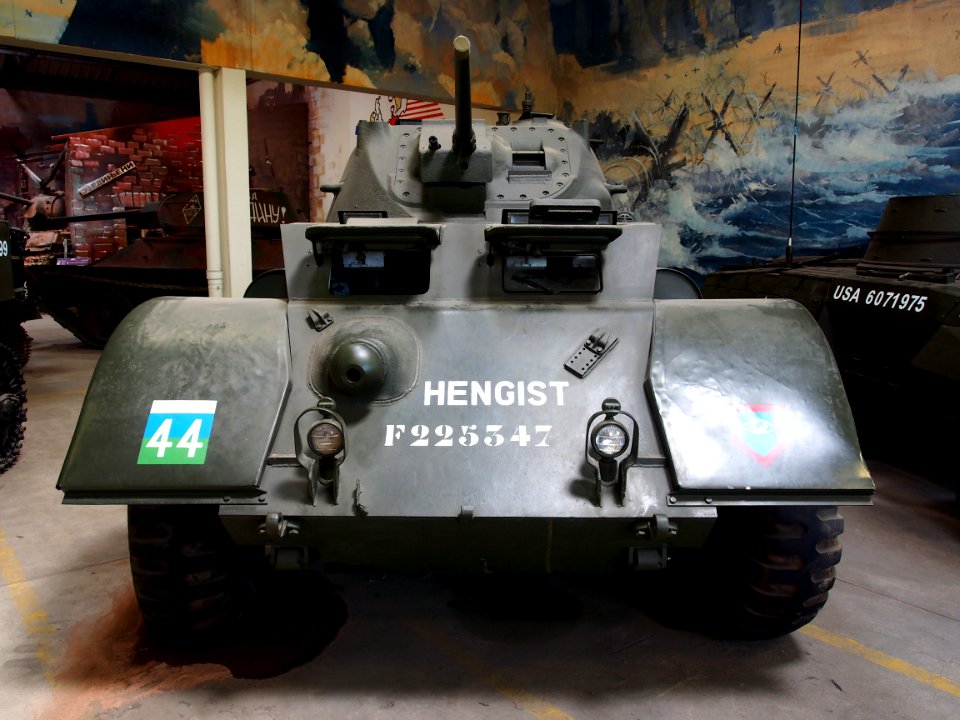 T17 E1 Staghound, Musée des Blindés, France, pic-1