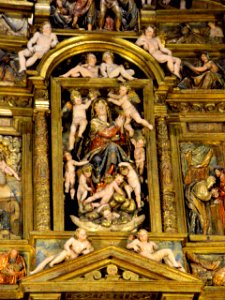 Tafalla - Iglesia de Santa Maria, retablo mayor 25