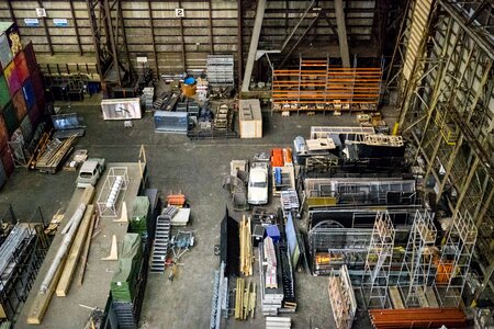Commerce construction materials containers