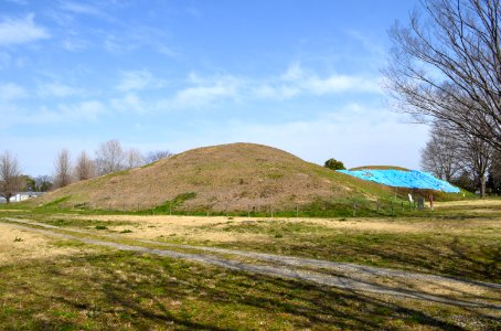 Teppo-yama Kofun (Gyoda), zenkei