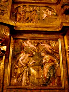 Tafalla - Iglesia de Santa Maria, retablo mayor 21
