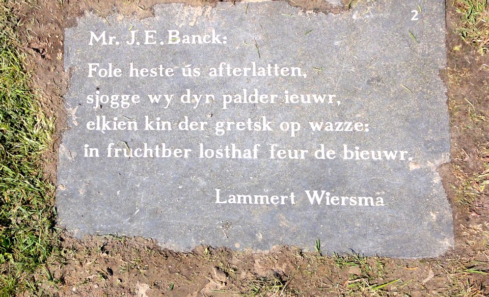 Taalroute Schiermonnikoog Mr.Banck