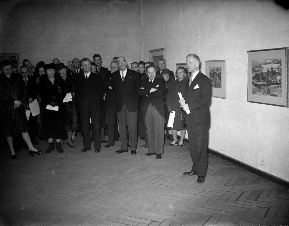 Tentoonstelling Canadese schilders, Bestanddeelnr 902-0222