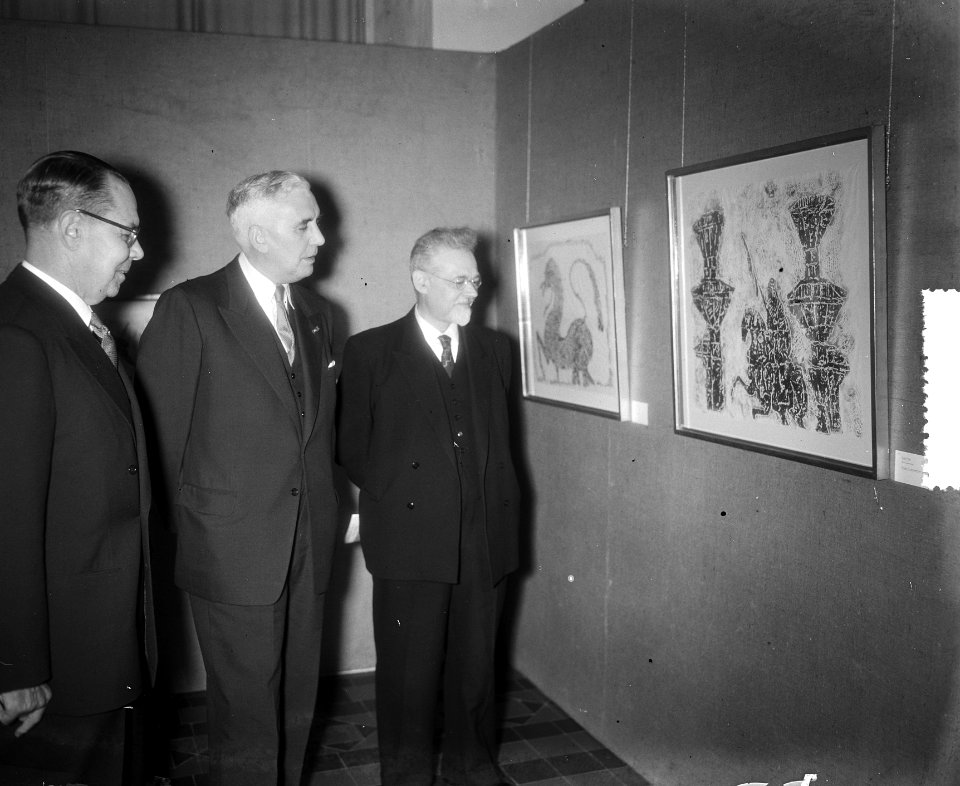 Tentoonstelling Chinese schilderkunst Amsterdam door Unesco, Bestanddeelnr 907-4040