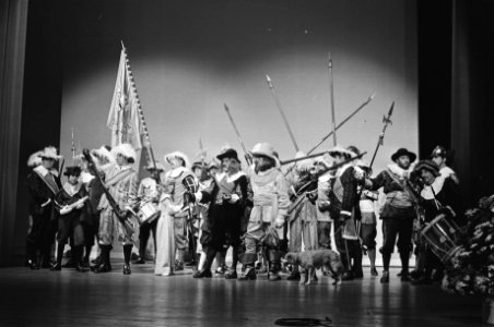 Tableau vivant De Nachtwacht, Bestanddeelnr 932-6715