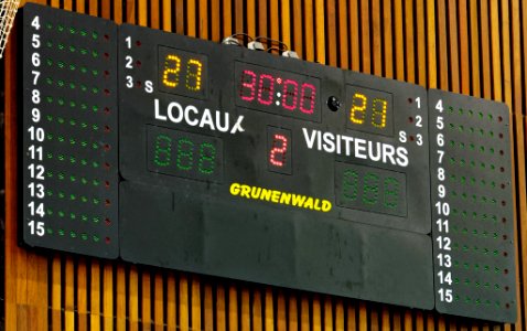 Tableau score finale Issy vs Metz 20150520
