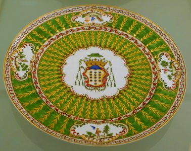 Table set owned by Porto Bishop António de San José de Castro, China, Jiaqing period, c. 1800-1810, porcelain - Museu Nacional de Soares dos Reis - Porto, Portugal - DSC00457
