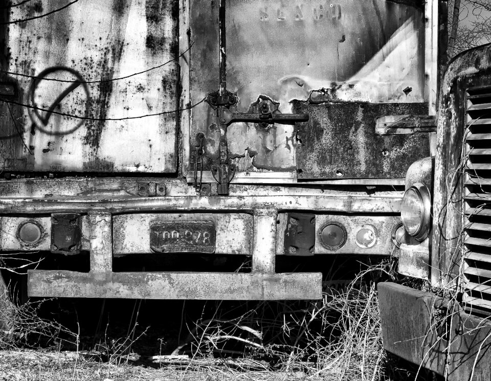 Rural truck rusty
