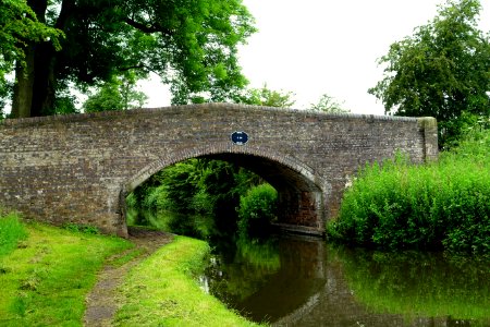 Swivel Bridge No 108,Staffordshire and Worcestershire Canal - Great Haywood, Staffordshire, England - DSC09856