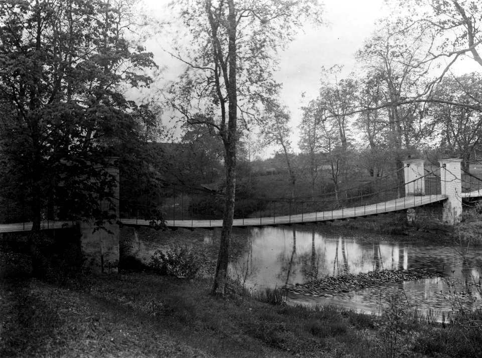 Svanå hängbron 1928