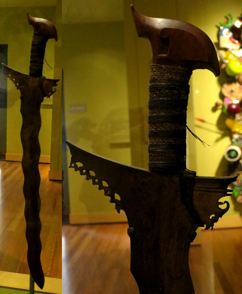 Sword from the Sulu Archipelago, Philippines, Honolulu Museum of Art