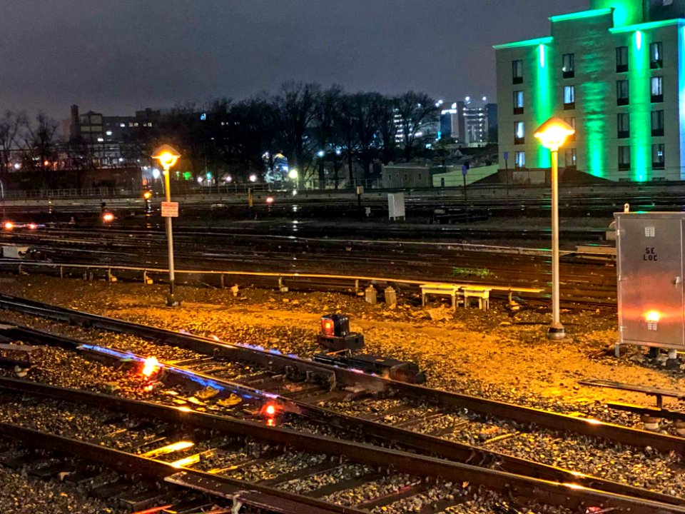Switch Heating on LIRR at Jamaica Station 2