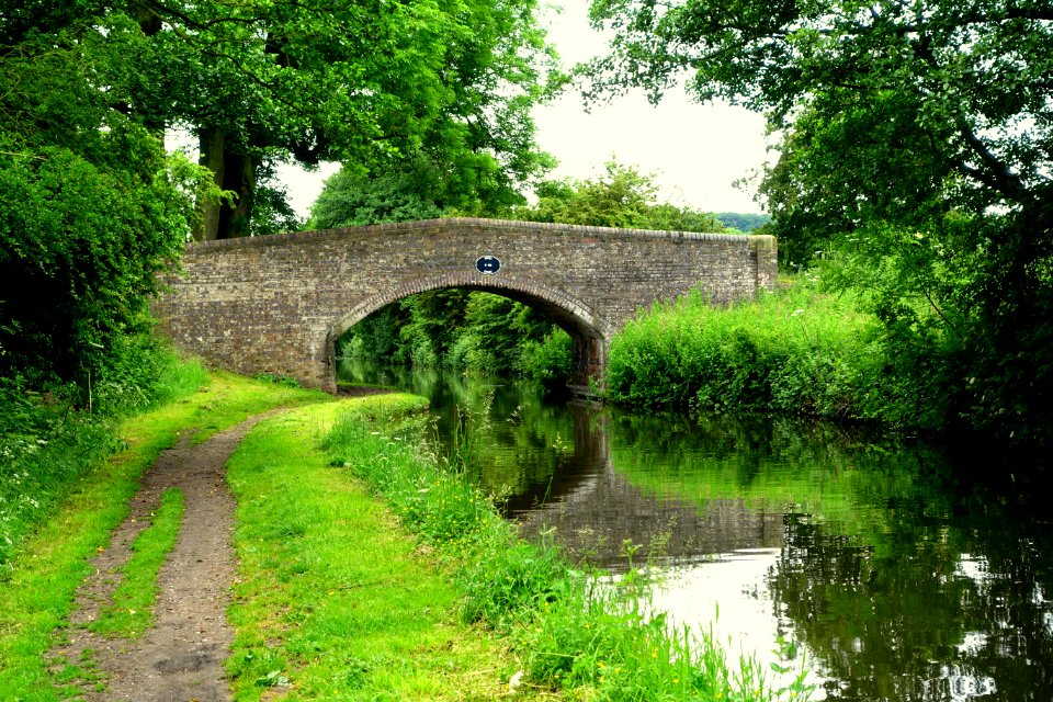 Swivel Bridge No 108,Staffordshire and Worcestershire Canal - Great Haywood, Staffordshire, England - DSC09854