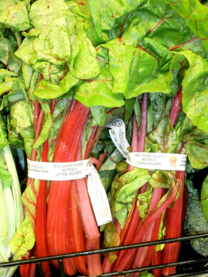 Swiss chard bunches