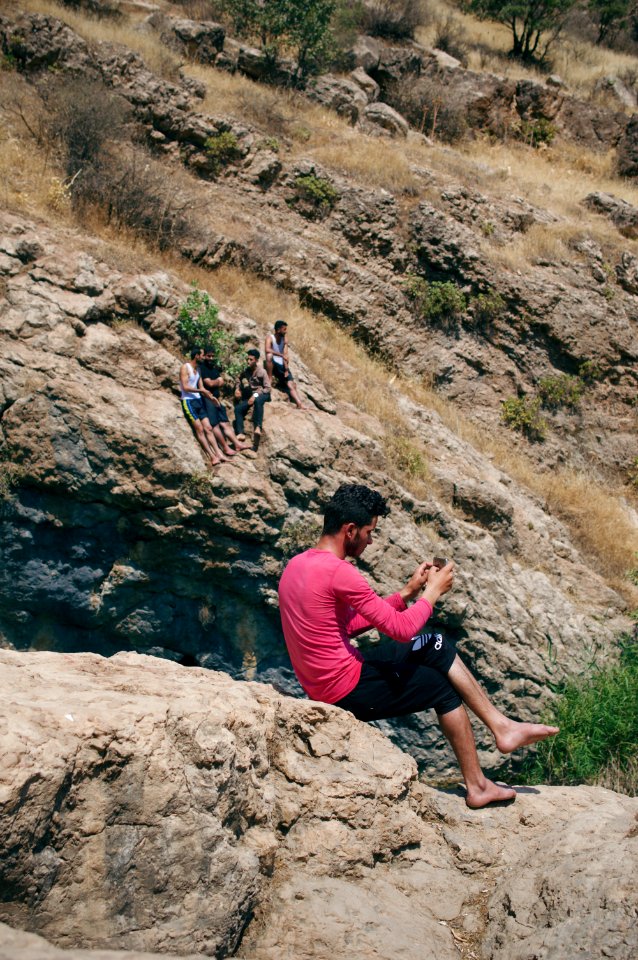 Swimming upstream from the Nahla Valley, a mixed Assyrian and Kurdish area in the Kurdistan Region of Iraq 23