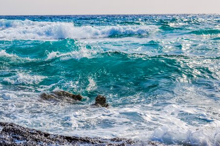 Sea nature wind