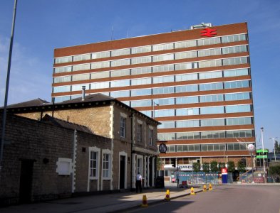 Swindon railway station long shot
