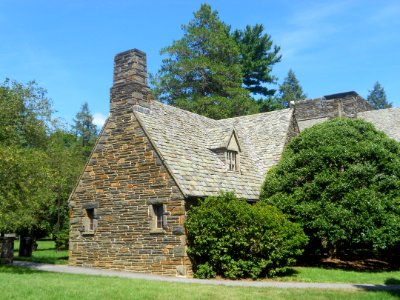 Swarthmore College Bond Hall back