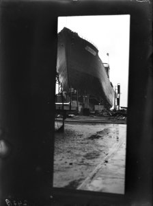 Tewaterlating Albireo. Schip op de helling, Bestanddeelnr 902-4719