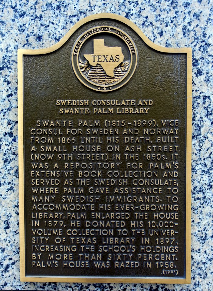 Swedish Consulate and Swante Palm Library - Austin, Texas - DSC08302