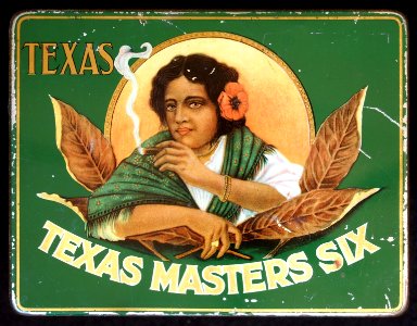 Texas Master Six sigarenblikje