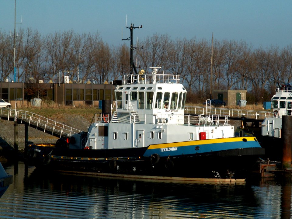 Texelbank IMO 9060699 at the homebase, Rotterdam, Holland 25-Feb-2006